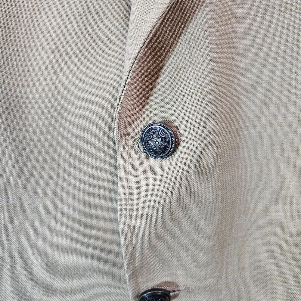 Botany 500 Suit Blazer Sport Coat Men 42S‎ Light Brown - Flaw